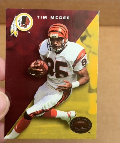1993 SkyBox Premium #137 Tim McGee — front