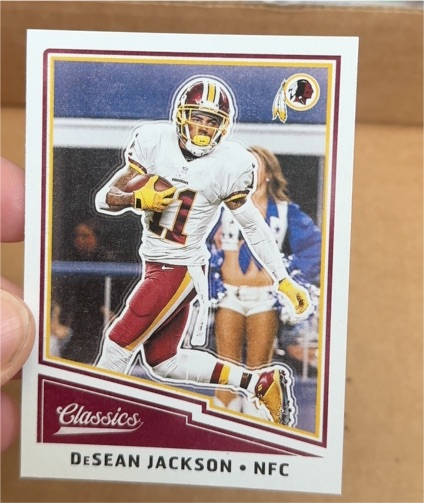 2017 Panini Classics #75 DeSean Jackson Washington Redskins — front