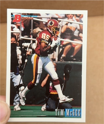 1993 Bowman #114 Tim McGee — front