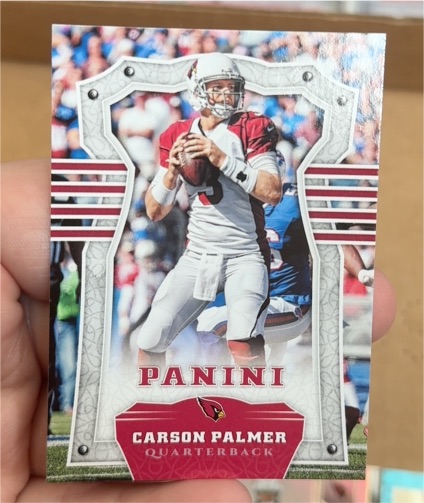 2017 Panini #19 Carson Palmer Arizona Cardinals — front