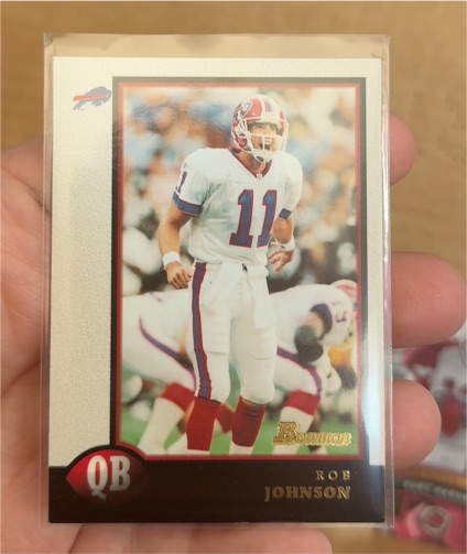 1998 Bowman #150 Rob Johnson — front