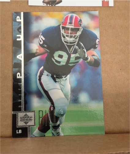 1997 Upper Deck #80 Bryce Paup — front