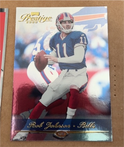 2000 Playoff Prestige #25 Rob Johnson — front