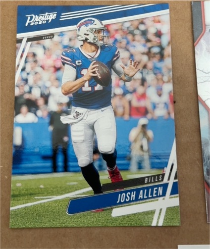 2020 Panini Prestige #26 Josh Allen — front