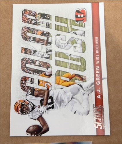 2017 Score Color Rush #3 A.J. Green — front