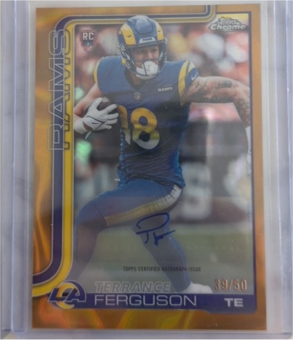 2025 Topps Chrome #335 Terrance Ferguson — front