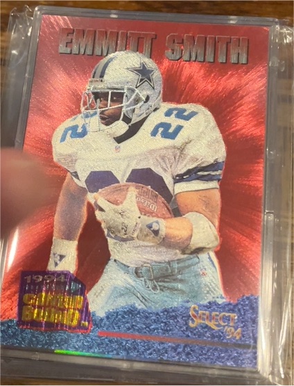 1994 Select #CB1 Emmitt Smith — front