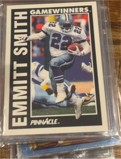 1991 Pinnacle Game Winners #364 Emmitt Smith — front
