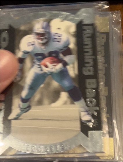 1995 Upper Deck SP All-Pro Die Cut #AP-3 Emmitt Smith — front