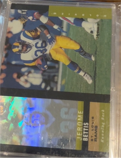 1995 Upper Deck SP #24 Jerome Bettis — front