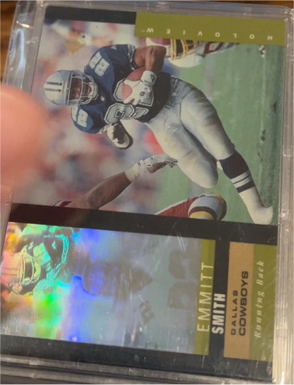 1995 SP Holoview #31 Emmitt Smith — front