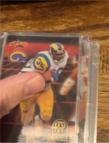 1994 Pinnacle Sportflics #180 Jerome Bettis — front