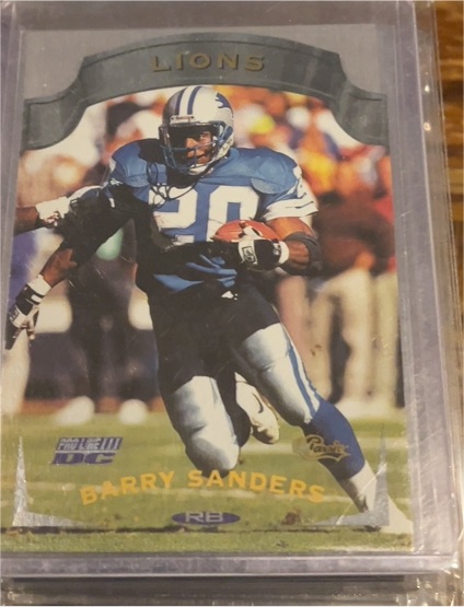 1996 Classic Pro Line III DC #67 Barry Sanders — front