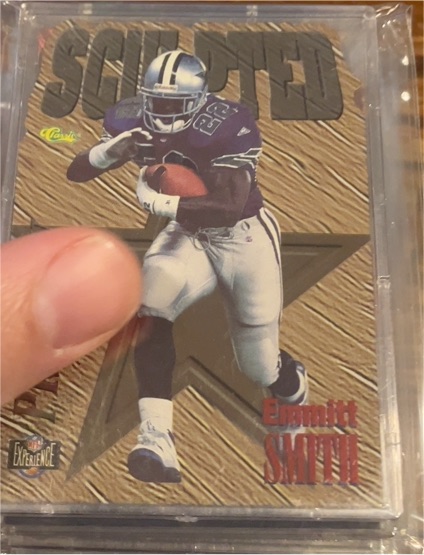 1995 Classic Images Limited Sculpted Previews #NX1 Emmitt Smith — front