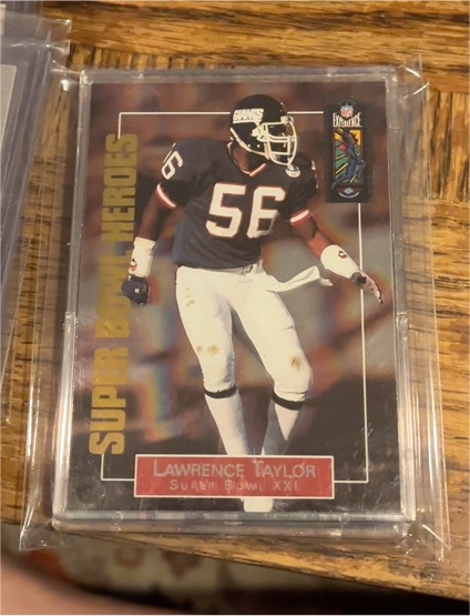 1994 Classic NFL Experience Super Bowl Heroes #SBH5 Lawrence Taylor — front