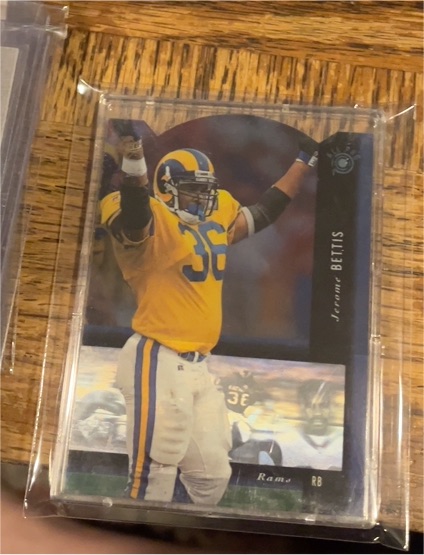 1994 Upper Deck SP All-Pro Holoviews #PB22 Jerome Bettis — front