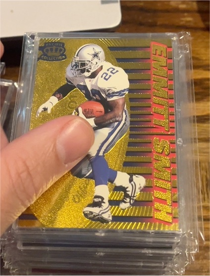 1996 Pacific Dynagon #P-39 Emmitt Smith — front