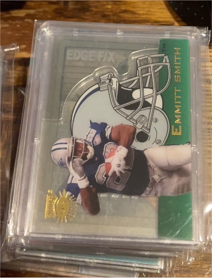 1994 Collector's Edge #4 Emmitt Smith Edge F/X — front