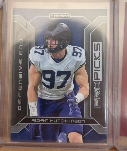2022 Panini Pro Picks Premier #PP-43 Aidan Hutchinson — front