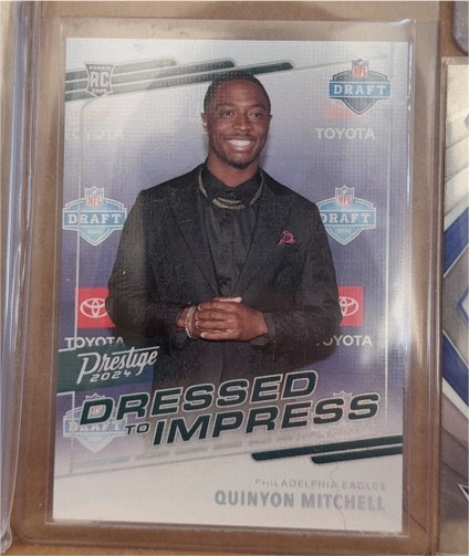 2024 Panini Prestige #DTI-QML Quinyon Mitchell — front