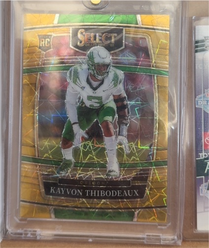 2022 Panini Select Draft Picks Concourse #1 Kayvon Thibodeaux — front