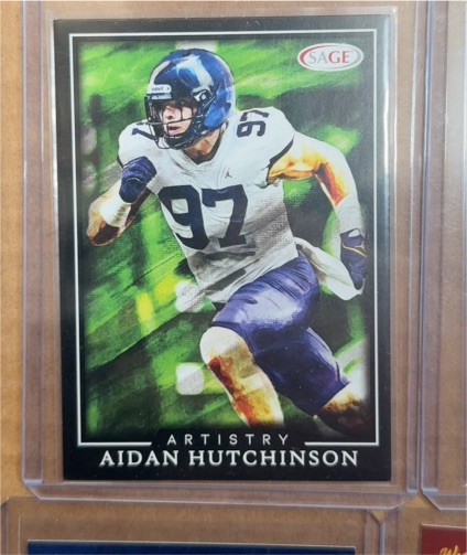2022 SAGE Artistry #2 Aidan Hutchinson — front