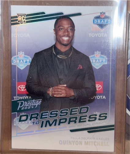 2024 Panini Prestige #DTI-QML Quinyon Mitchell — front
