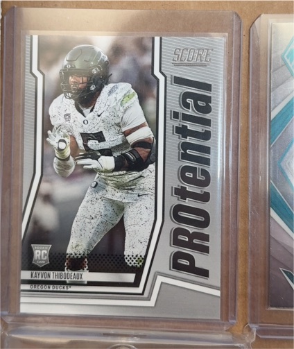 2022 Panini Score #P-KT Kayvon Thibodeaux PROtential — front