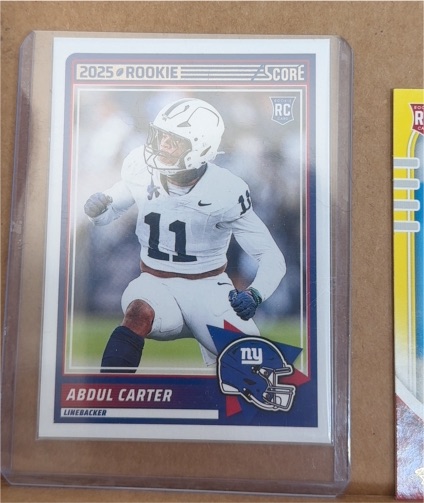 2025 Panini Score #16 Abdul Carter — front