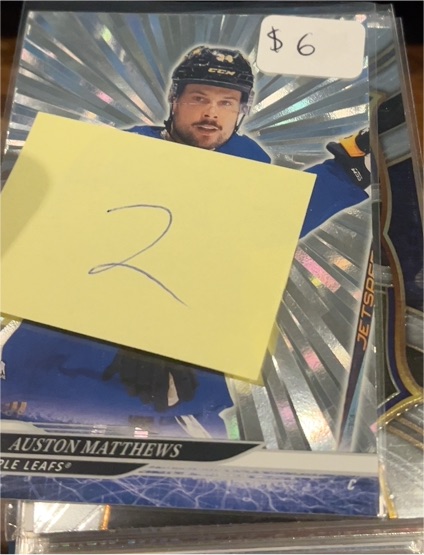 2022-23 Upper Deck #34 Auston Matthews — front