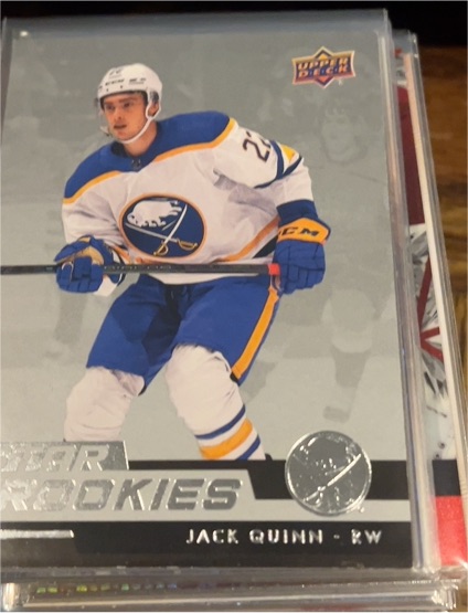 2022-23 Upper Deck NHL Star Rookies #8 Jack Quinn — front