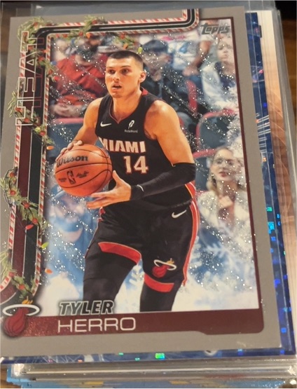 2025-26 Topps Holiday #H58 Tyler Herro — front