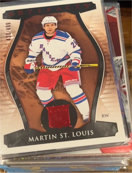 2023-24 Upper Deck Artifacts #157 Martin St. Louis — front