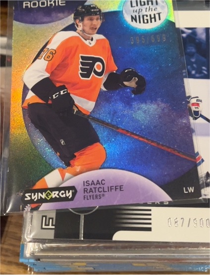2022-23 Upper Deck Synergy Light Up the Night #LNR-IR Isaac Ratcliffe — front