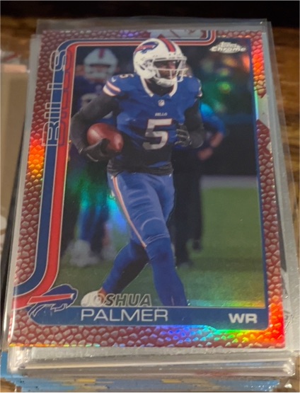 2025 Topps Chrome #31 Joshua Palmer — front