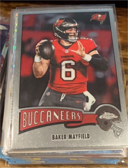 2025 Topps Chrome 1975-31 Baker Mayfield — front