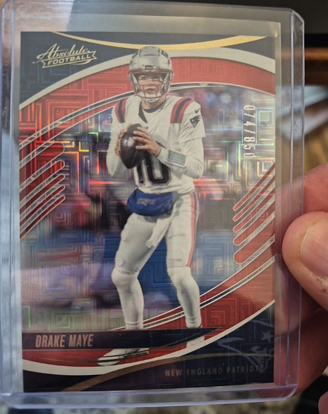 2025 Panini Absolute #79 Drake Maye — front