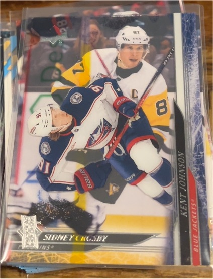 2020-21 Upper Deck #391 Sidney Crosby — front