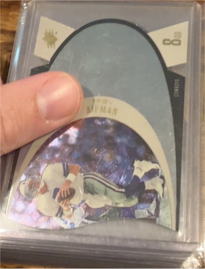 1996 Upper Deck SPx #SPX35 Troy Aikman — front