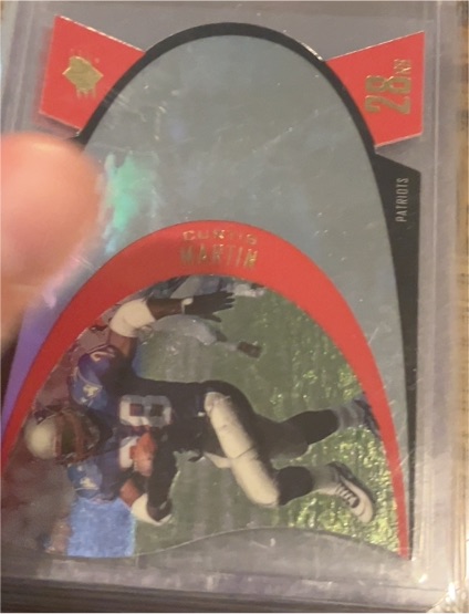 1996 Upper Deck SPx #SPX27 Curtis Martin — front