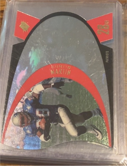 1997 Upper Deck SPx #27 Curtis Martin — front