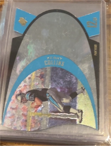 1996 Upper Deck SPx #4 Kerry Collins — front