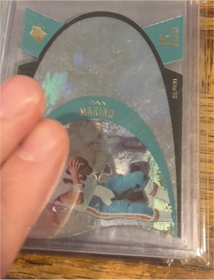 1996 Upper Deck SPx #SPX4 Dan Marino Gold — front