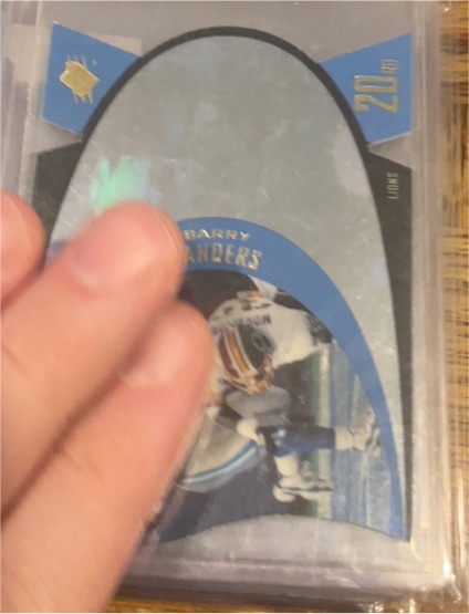 1997 Upper Deck SPx #SPX45 Barry Sanders — front