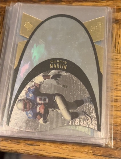 1996 Upper Deck SPx Gold #28 Curtis Martin — front