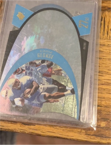 1997 Upper Deck SPx #SPX49 Eddie George — front