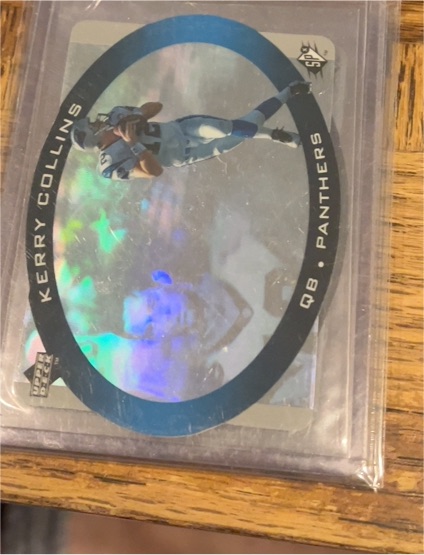 1996 Upper Deck SPx #4 Kerry Collins — front
