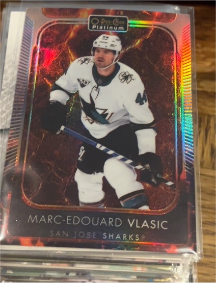2021-22 O-Pee-Chee Platinum #163 Marc-Edouard Vlasic — front
