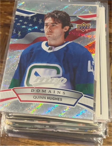2022-23 Upper Deck MVP #NA-28 Quinn Hughes — front