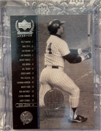 2000 Upper Deck Yankees Legends #65 Reggie Jackson — front